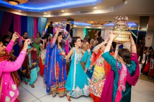 Indian wedding celebration